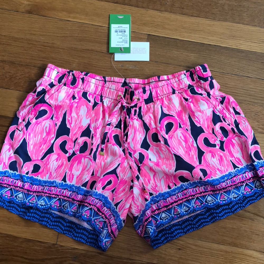 Lilly Pulitzer high tide Katia shorts size S NWT
